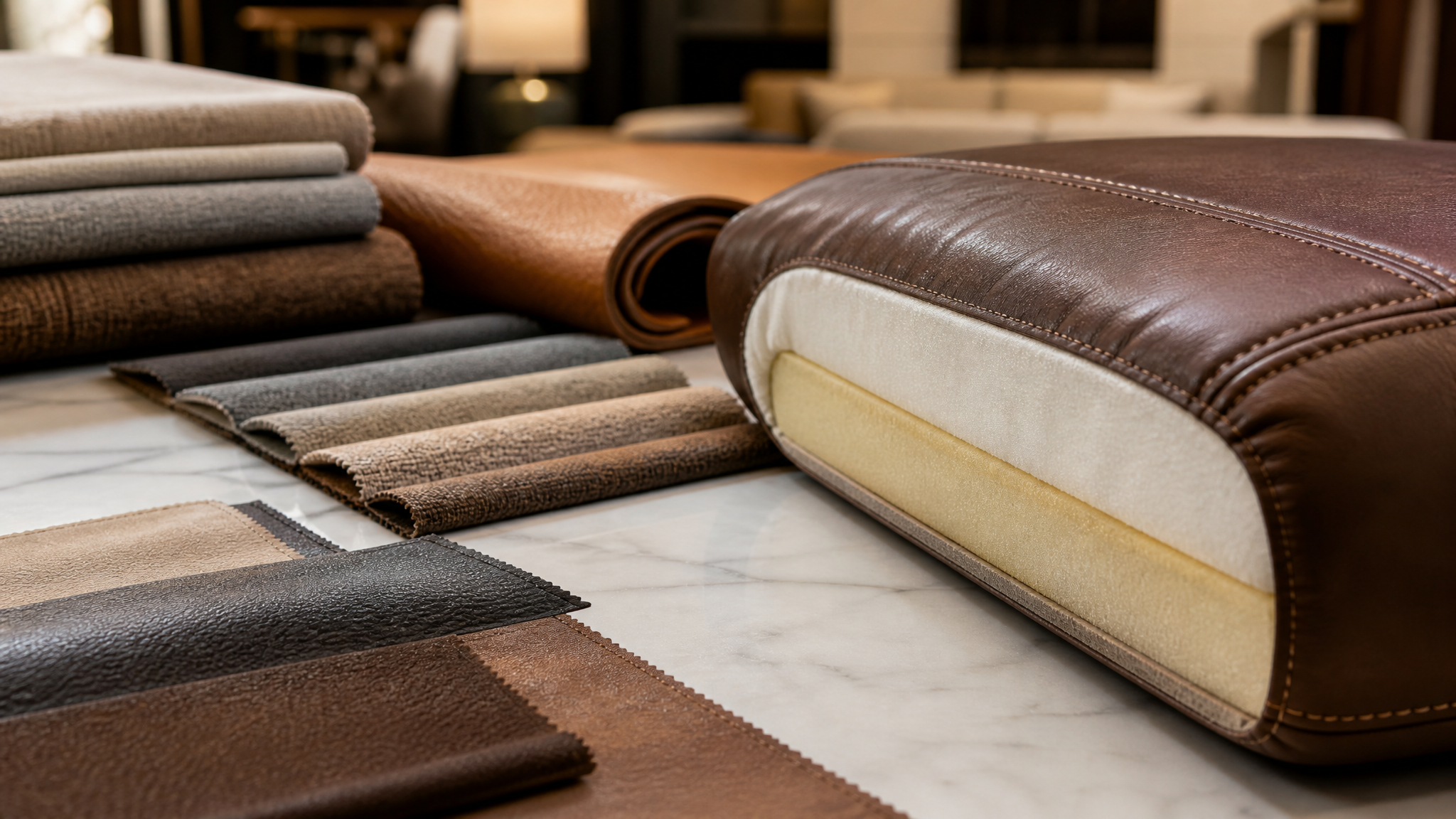 Customise size, layout, material and comfort.