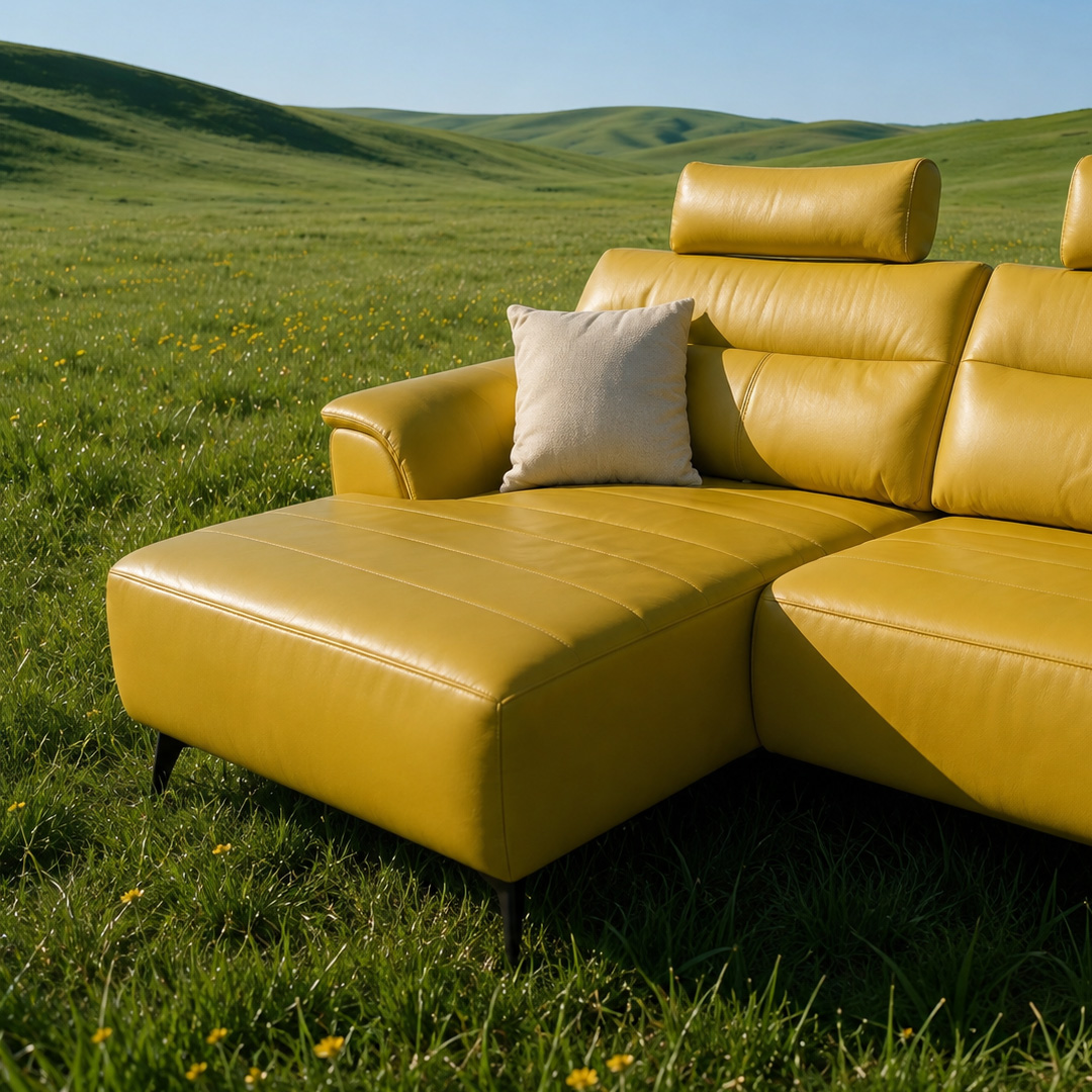Bari sofa chaise detail