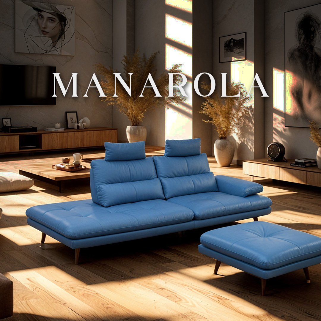Manarola sofa — named full profile