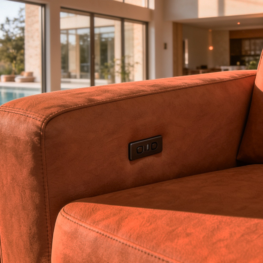 Romaro sofa detail view 3